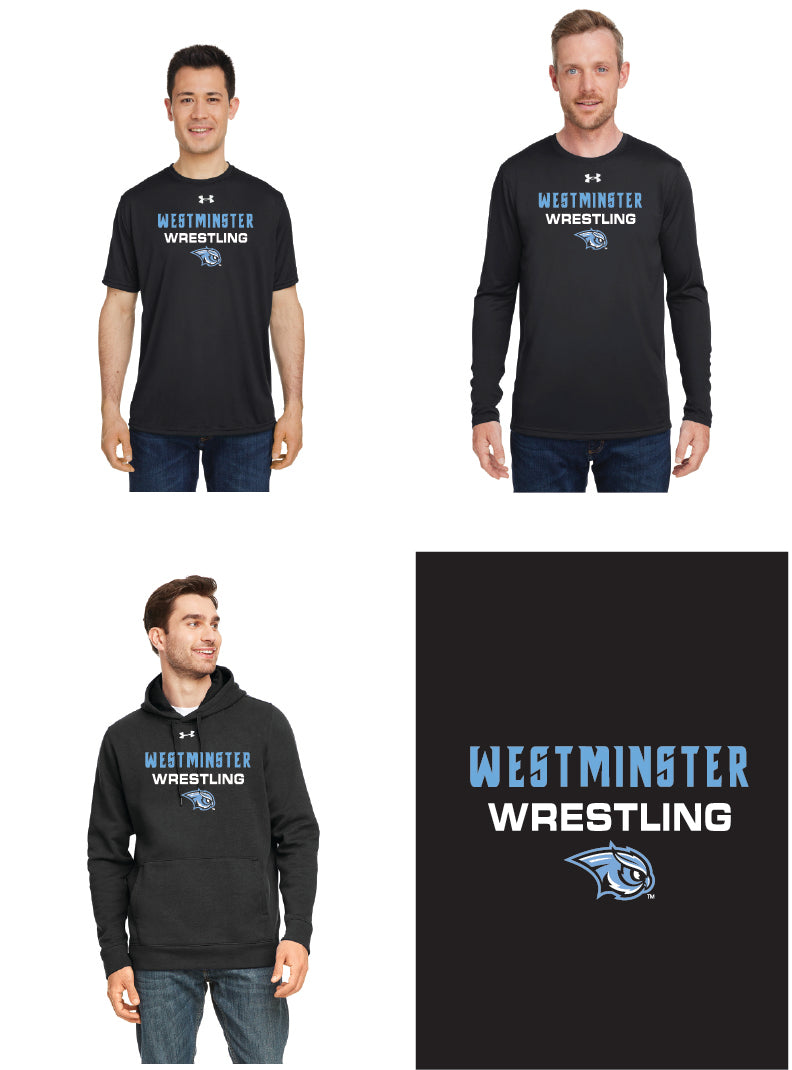 Westminster Wrestling Under Armour Design 2 Black InkSplash