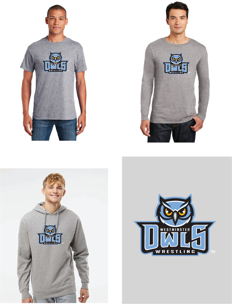 Westminster Wrestling Cotton Design 1 Sports Grey InkSplash