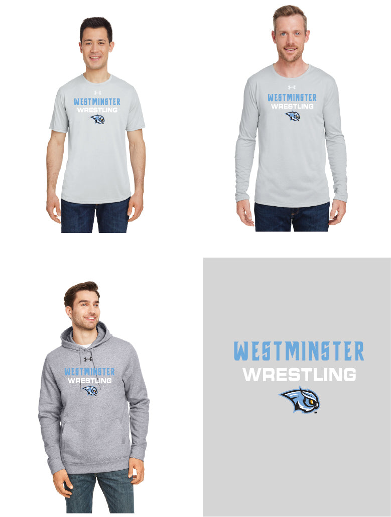 Westminster Wrestling Under Armour Design 2 Medium Graphite InkSplash
