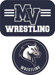 Manchester Valley Wrestling Sticker 2 Pack