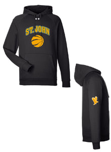 St John Basketball UA Fleece Hooded Sweatshirt