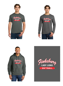 Finksburg Lions Baseball Poly FLLS GREY