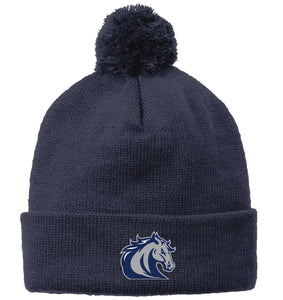 MTB Solid Pom Pom Beanie