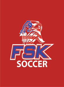 FSK Soccer Cotton Red Design 1