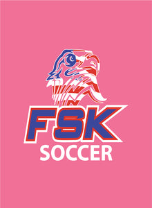 FSK Soccer Cotton Pink Design 1