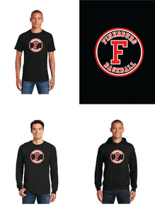 Finksburg Lions Baseball Cotton Brand F Design BLACK