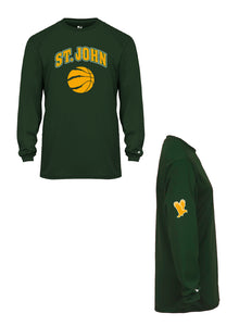 St John Basketball B-Core L/S Tee