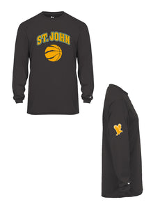 St John Basketball B-Core L/S Tee