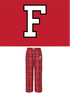 Finksburg Lions Baseball Youth Flannel Pajamas