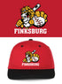 Finksburg Baseball Lion PTM-850 -Red/Black Cap