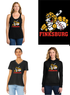 Finksburg Lions Baseball Ladies Cotton Brand Design BLACK 3