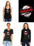 Finksburg Lions Baseball Ladies Cotton Brand Design BLACK 2