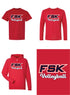 FSK Volleyball Red Apparel