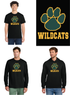 Westminster Wildcats Football Adult & Youth Black Design Cotton
