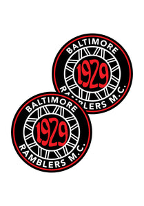 Copy of Baltimore Ramblers M.C. Sticker 2 Pack