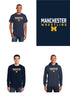 Manchester Wrestling Cotton Brand 1 - NAVY