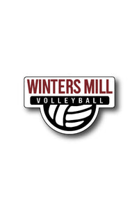Winters Mill Volleyball Sticker 2 Pack