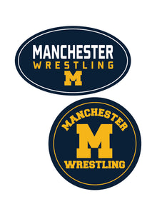 Manchester Wrestling Sticker (2 Pack)